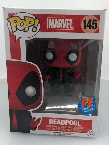 Funko POP! Marvel Deadpool in Suit and Tie #145 Vinyl Figure - (111699)