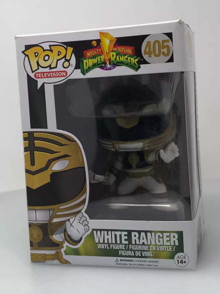 Funko POP! Television Power Rangers White Ranger #405 Vinyl Figure - (114393)