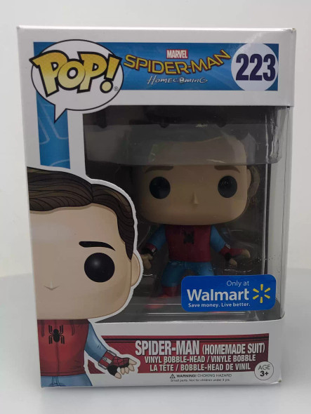 Funko POP! Marvel Spider-Man: Homecoming Spider-Man - (Homemade Suit) #223 - (111176)