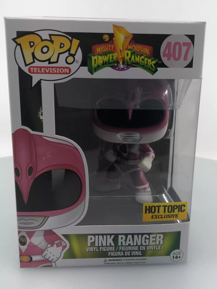 Funko POP! Television Power Rangers Pink Ranger (Metallic) #407 Vinyl Figure - (111208)