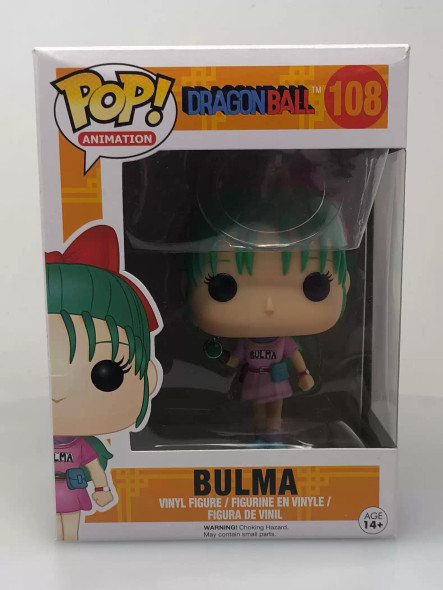 Funko POP! Animation Anime Dragon Ball Bulma #108 Vinyl Figure - (111542)