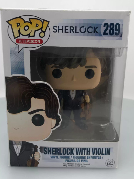 Funko POP! Television Sherlock Holmes (with Violin) #289 Vinyl Figure - (111516)