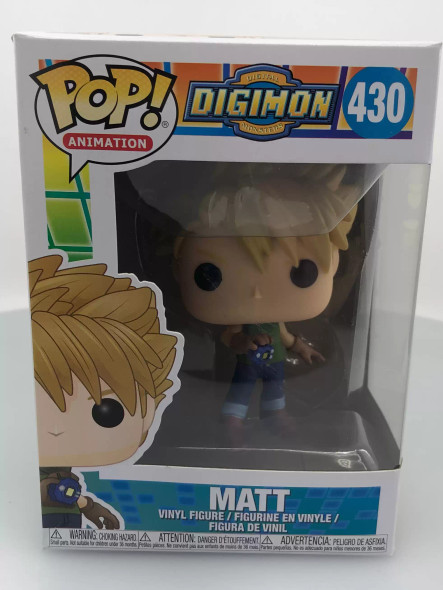 Funko POP! Animation Anime Digimon Matt Ishida #430 Vinyl Figure - (111495)