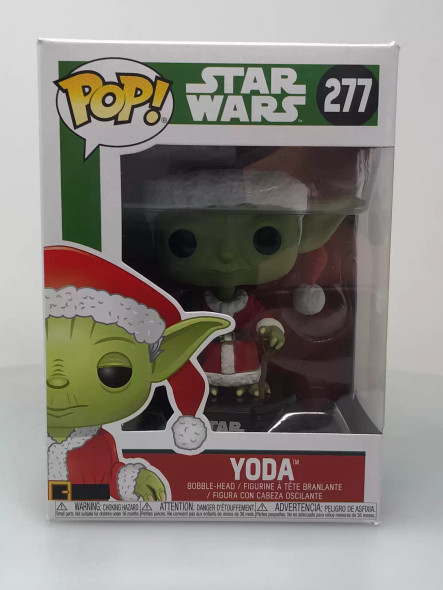 Funko POP! Star Wars Holiday Yoda as Santa #277 Vinyl Figure - (112222)