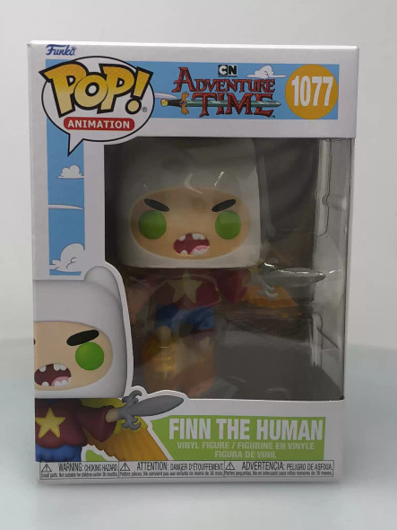 Funko POP! Animation Adventure Time Finn the Human #1077 Vinyl Figure - (112230)