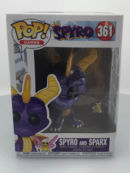 Funko POP! Games Spyro with Sparx #361 Vinyl Figure - (112194)