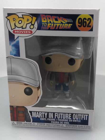 Funko POP! Movies Back to the Future Marty in Future Outfit #962 Vinyl Figure - (112210)