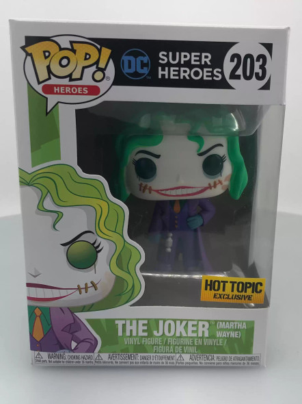 Funko POP! Heroes (DC Comics) DC Super Heroes The Joker (Martha Wayne) #203 - (112172)