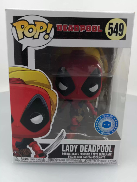 Funko POP! Marvel Lady Deadpool #549 Vinyl Figure - (111662)