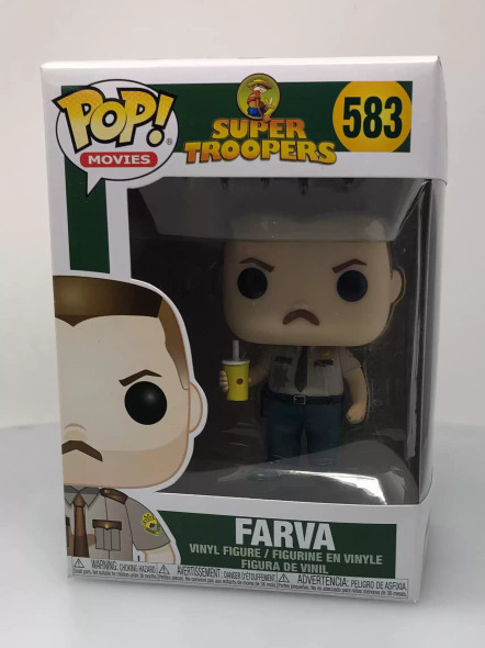 Funko POP! Movies Super Troopers Farva #583 Vinyl Figure - (106698)