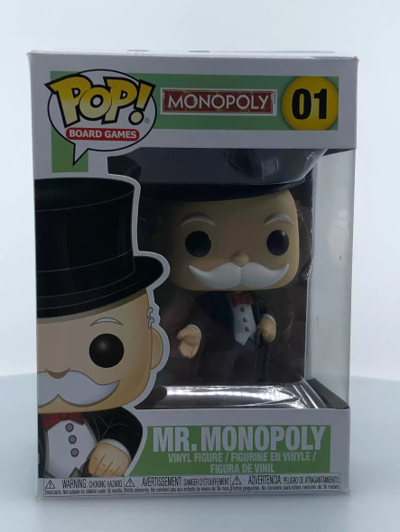 Funko POP! Board Games Monopoly Uncle Pennybags #1 Vinyl Figure - (106428)