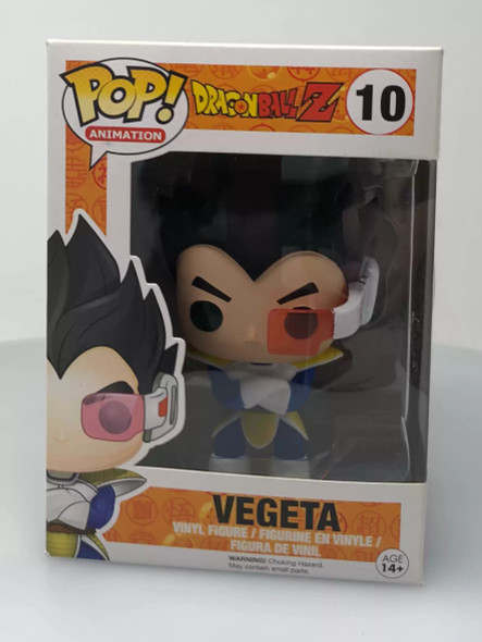 Funko POP! Animation Anime Dragon Ball Z (DBZ) Vegeta #10 Vinyl Figure - (117022)