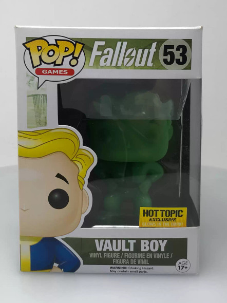 Funko POP! Games Fallout Vault Boy (Green) #53 Vinyl Figure - (116972)