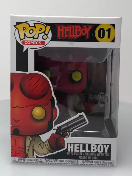 Funko POP! Comics Hellboy with Jacket #1 Vinyl Figure - (116955)