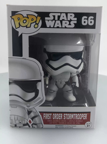 Funko POP! Star Wars The Force Awakens First Order Stormtrooper #66 Vinyl Figure - (117090)