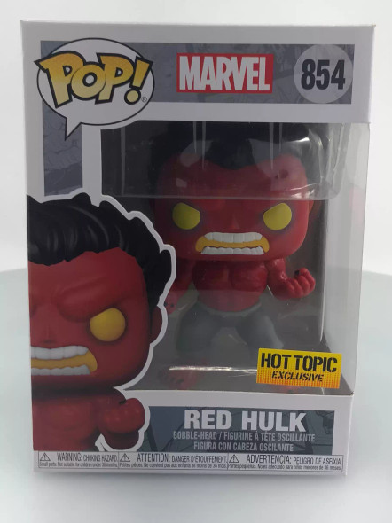 Funko POP! Marvel Red Hulk #854 Vinyl Figure - (117092)