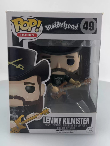 Funko POP! Rocks Motörhead Lemmy Kilmister #49 Vinyl Figure - (117041)