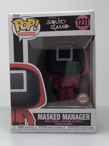 Funko POP! Television Squid Game Red Soldier Vinyl Figure - (116759)