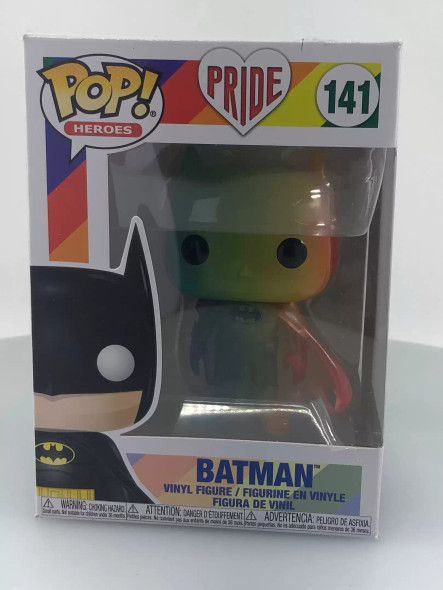 Funko POP! Heroes (DC Comics) DC Comics Batman (Rainbow) #141 Vinyl Figure - (116842)