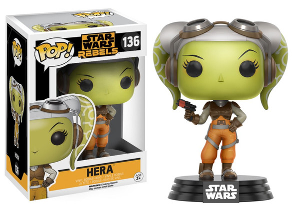 Funko POP! Star Wars Rebels Hera #136 Vinyl Figure