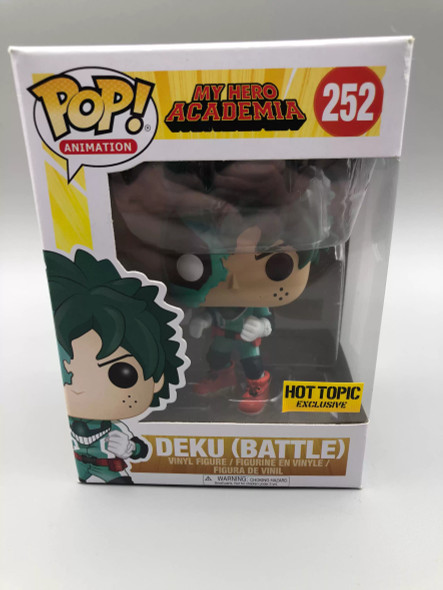 Funko POP! Animation Anime My Hero Academia Deku (Battle) #252 Vinyl Figure - (118805)