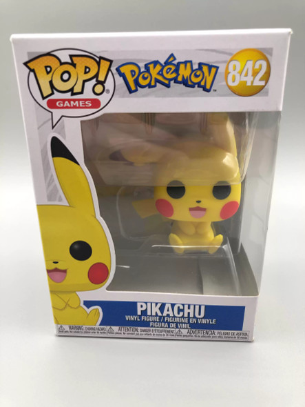 Funko POP! Games Pokemon Pikachu sitting #842 Vinyl Figure - (118902)