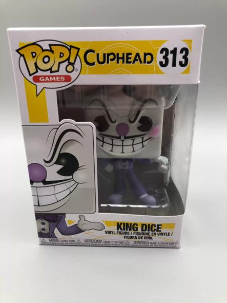 Funko POP! Games Cuphead King Dice (Purple) #313 Vinyl Figure - (118903)