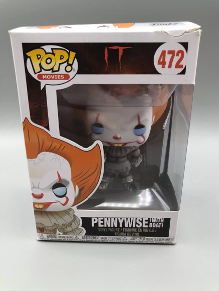 Funko POP! Movies IT Pennywise with Boat #472 Vinyl Figure - (119236)