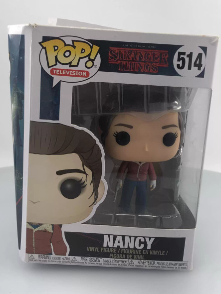 Funko POP! Television Stranger Things Nancy Wheeler with gun #514 Vinyl Figure - (116205)