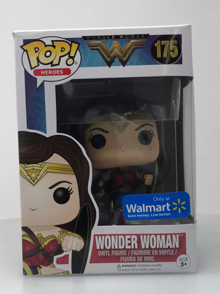 Funko POP! Heroes (DC Comics) Wonder Woman with Shield #175 Walmart Exclusive - (116236)