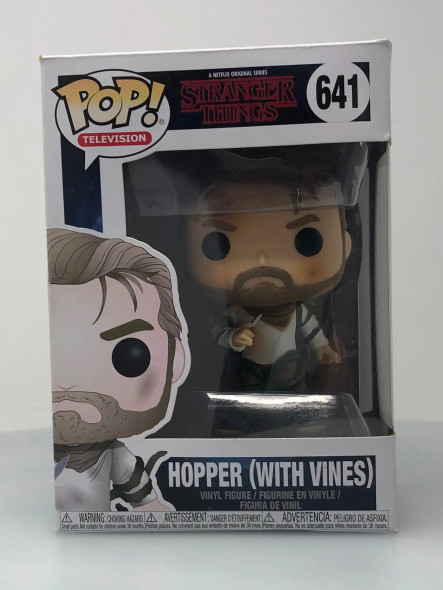 Funko POP! Television Stranger Things Hopper with vines #641 Vinyl Figure - (116278)