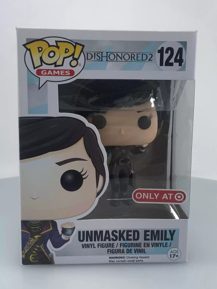 Funko POP! Games Dishonored Emily Unmasked #124 Vinyl Figure - (116507)