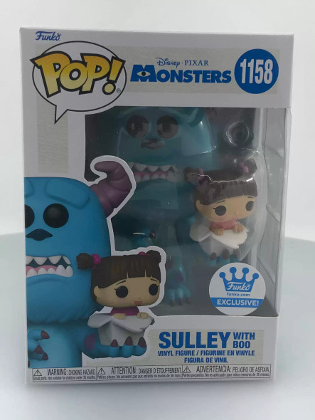 Funko POP! Disney Pixar Monsters, Inc. Sulley with Boo #1158 Vinyl Figure - (116450)