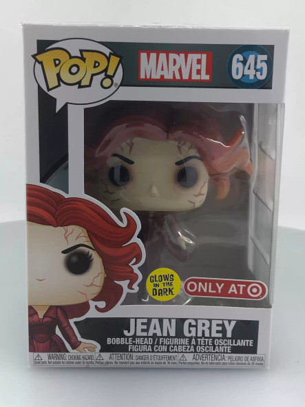 Funko POP! Marvel X-Men Movies Jean Grey (Glows in the Dark) #645 Vinyl Figure - (116401)