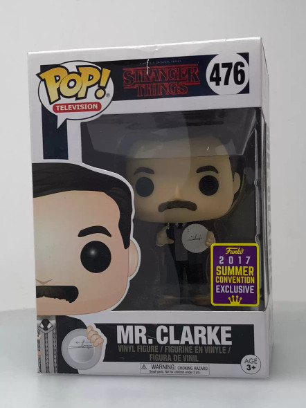 Funko POP! Television Stranger Things Mr. Clarke (SDCC) #476 Vinyl Figure - (115746)