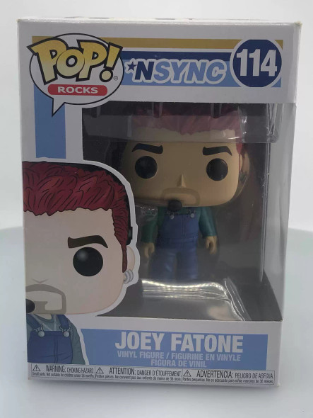 Funko POP! Rocks NSYNC Joey Fatone #114 Vinyl Figure - (115741)