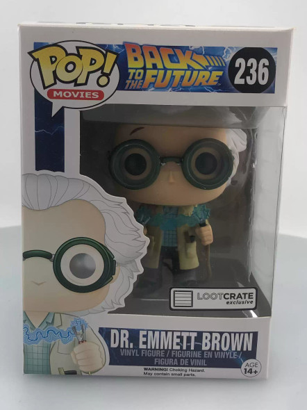 Funko POP! Movies Back to the Future Dr. Emmett Brown (Lightning) #236 - (115704)
