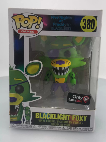 Funko POP! Games Five Nights at Freddy's Foxy (Blacklight) #380 Vinyl Figure - (115688)