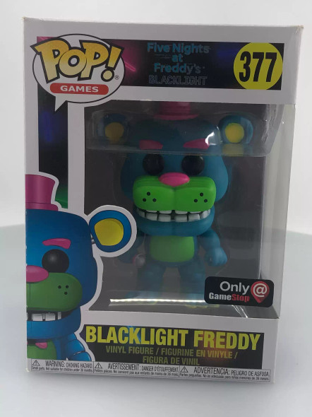 Funko POP! Games Five Nights at Freddy's Freddy Fazbear (Blacklight) #377 - (115680)