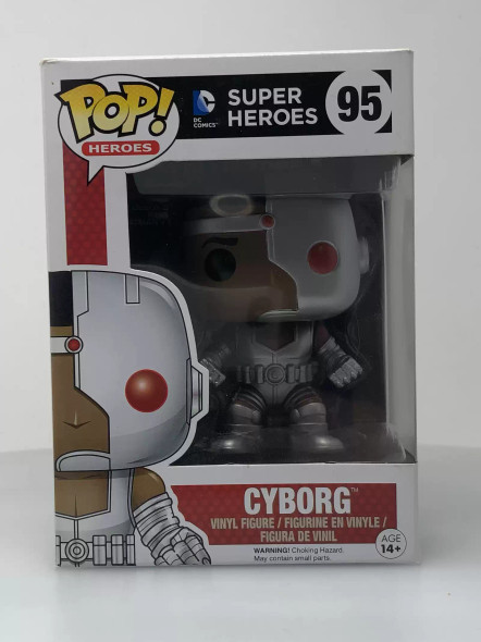 Funko POP! Heroes (DC Comics) DC Super Heroes Cyborg #95 Vinyl Figure - (115679)