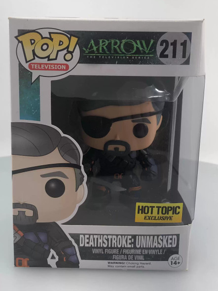 Funko POP! Television DC Arrow Deathstroke (Unmasked) #211 Vinyl Figure - (115678)