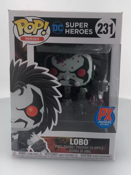 Funko POP! Heroes (DC Comics) DC Super Heroes Lobo (Bloody) #231 Vinyl Figure - (115662)