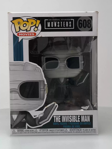 Funko POP! Movies Universal Monsters The Invisible Man with Book #608 - (116434)