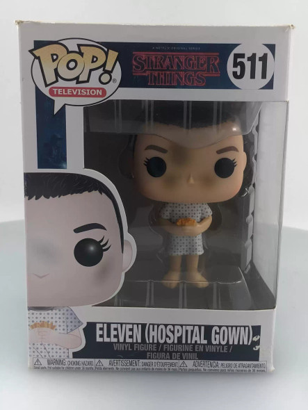 Funko POP! Television Stranger Things Eleven in hospital gown #511 Vinyl Figure - (116169)