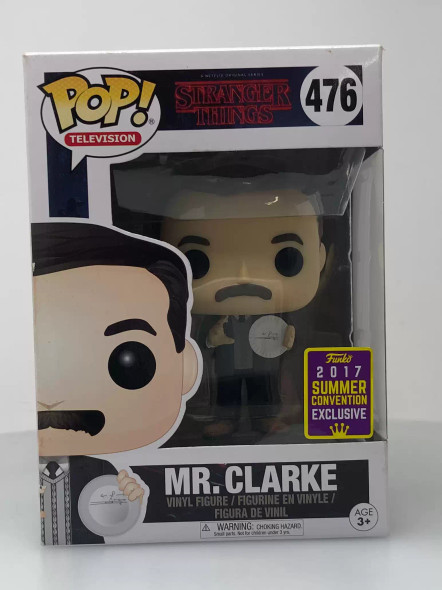 Funko POP! Television Stranger Things Mr. Clarke (SDCC) #476 Vinyl Figure - (116184)