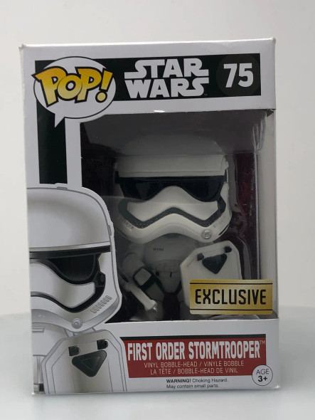 Funko POP! Star Wars The Force Awakens First Order Stormtrooper #75 Vinyl Figure - (115555)