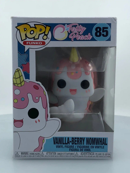 Funko POP! Funko Tasty Peach Vanilla-Berry Nomwhal #85 Vinyl Figure - (120478)