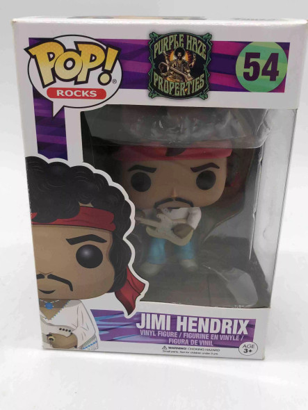 Funko POP! Rocks Jimi Hendrix (Woodstock) #54 Vinyl Figure - (54297)