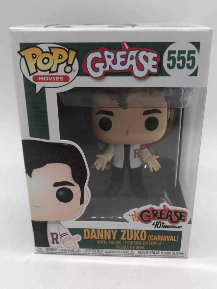 Funko POP! Movies Grease Danny Zuko in Sweater #555 Vinyl Figure - (55545)