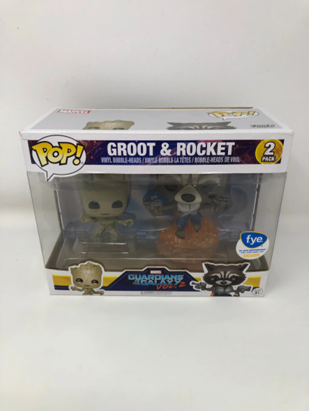 Funko POP! Marvel Guardians of the Galaxy vol. 2 Groot & Rocket FYE Exclusive - (140429)